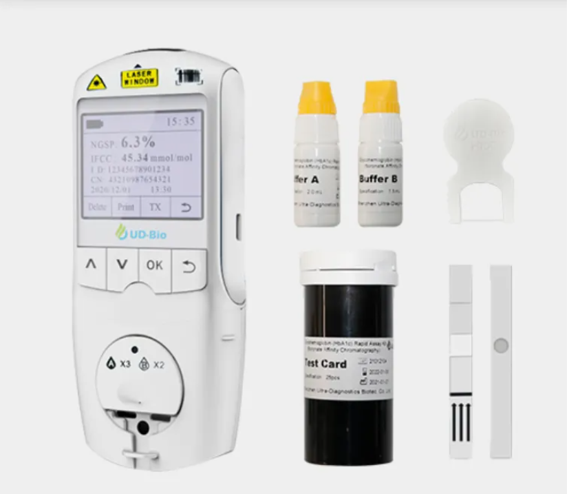 Portable HBA1C Glycated glycosylated hemoglobin analyzer UD-H100