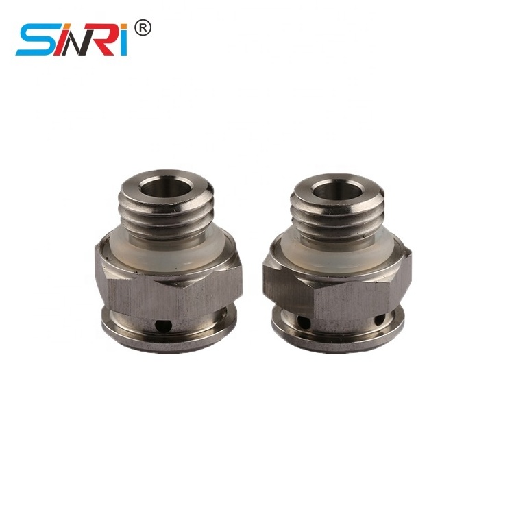 SINRI Wholesale Pressure Release Vent Valve IP67 M12 Stainless Steel Gearboxes Vent Plug For Auto components