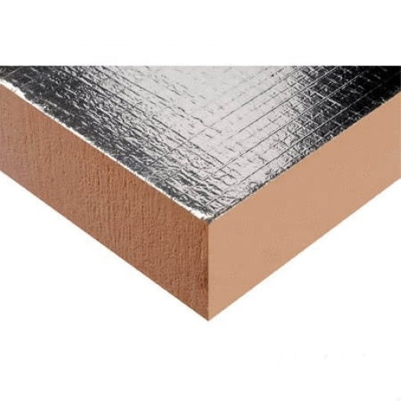 Super low Thermal conductivity refractory aluminum foil phenolic foam board for ceiling and interior wall