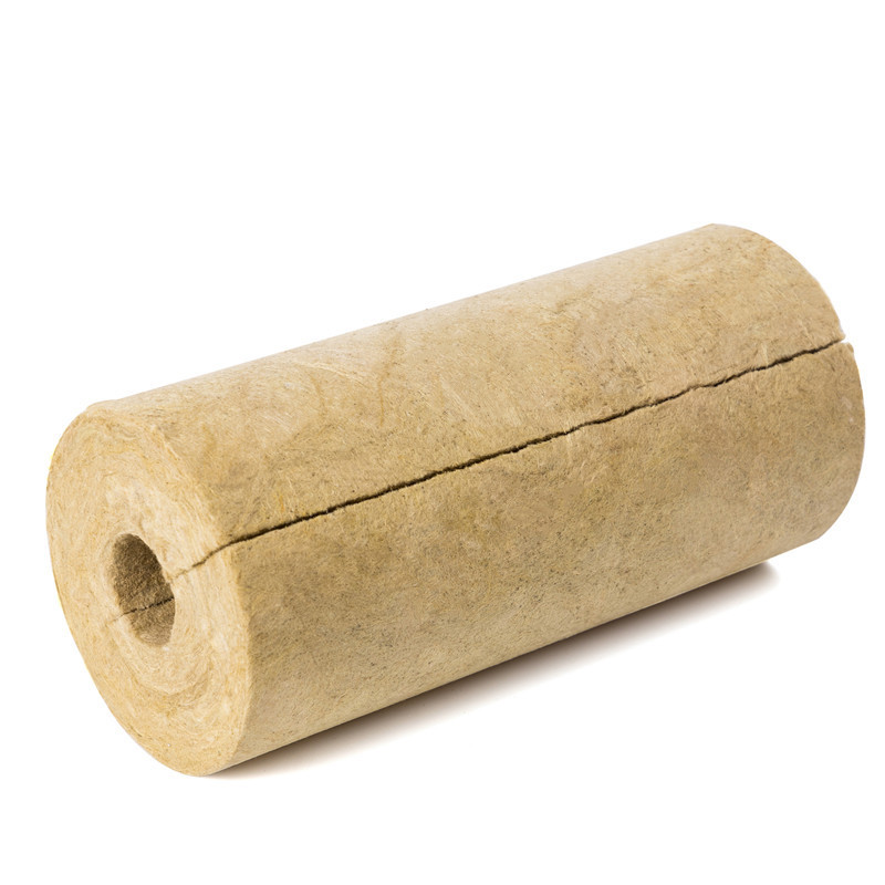 Slag Wool Pipe Insulation Mineral fiber pipe rock wool pipe