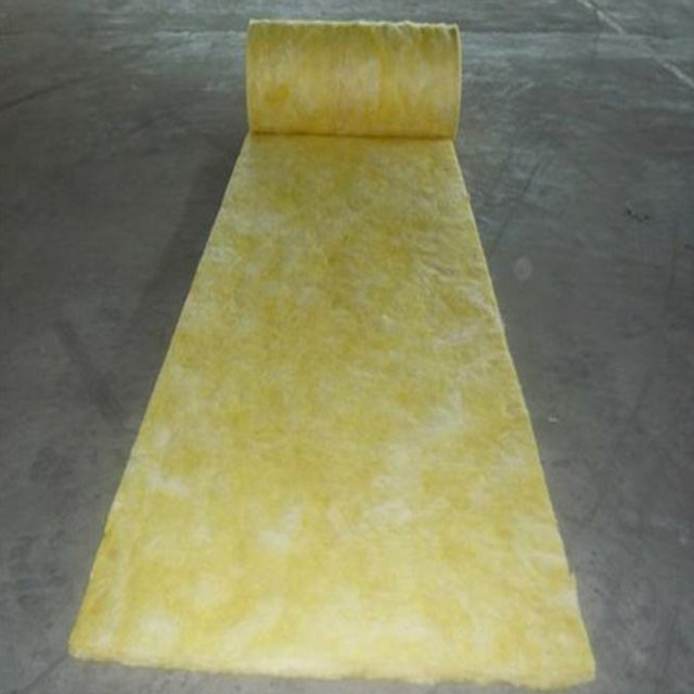 Soundproofing Heat Insulation 16kg m3 Glass Wool Blanket