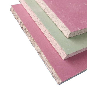 Pink fireproof gypsum drywall