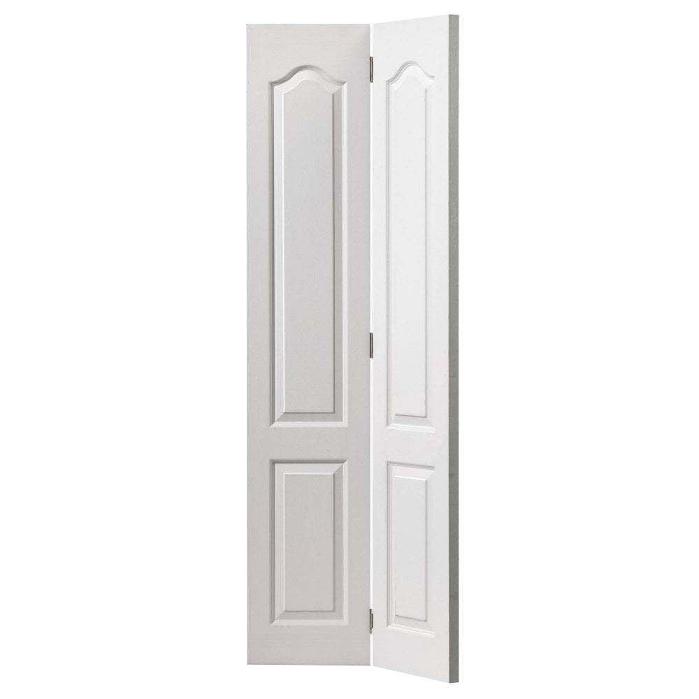 China Supplier 2 Panel Interior Cheap Closet Doors Bifold Door With Folding door hardware