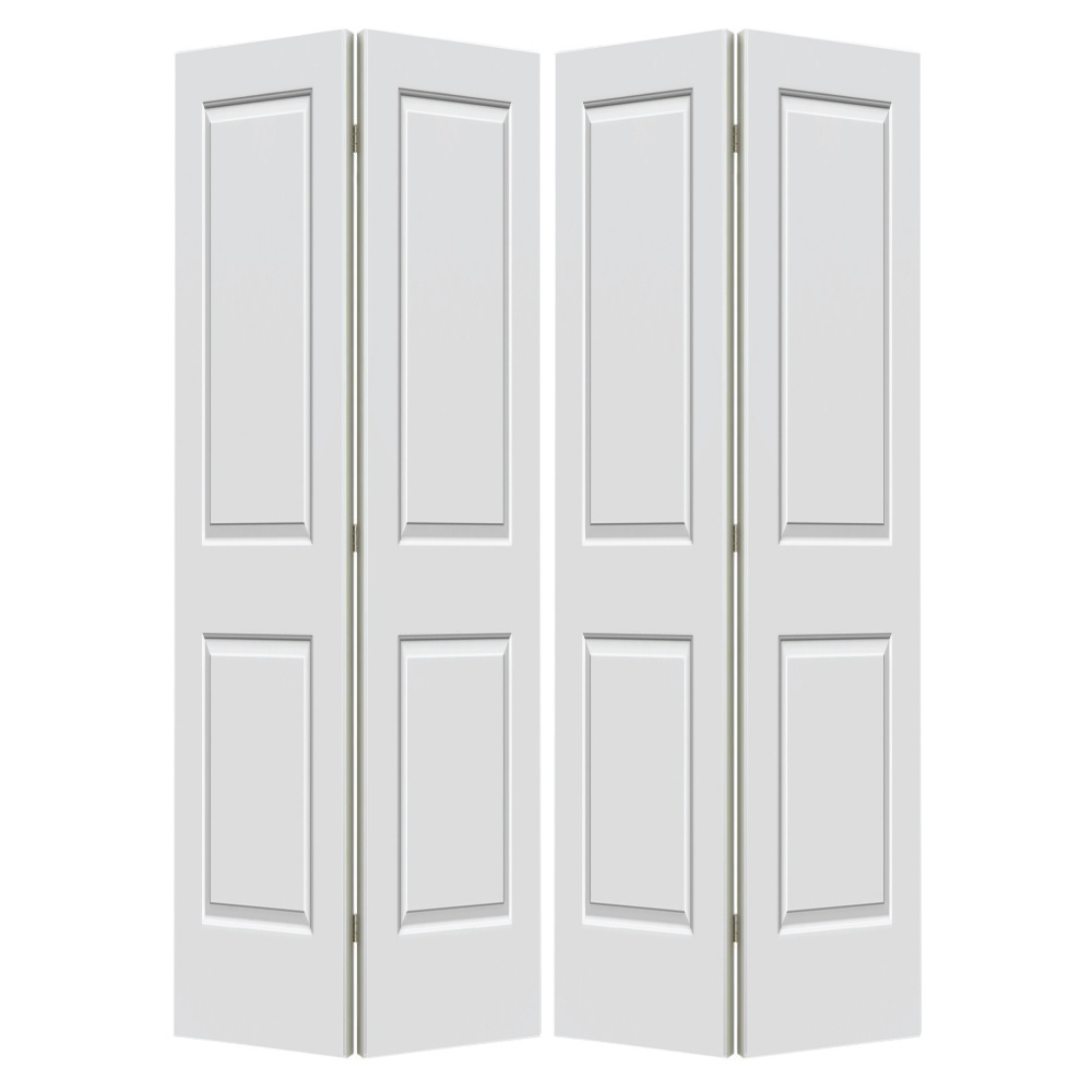 China Supplier 2 Panel Interior Cheap Closet Doors Bifold Door With Folding door hardware