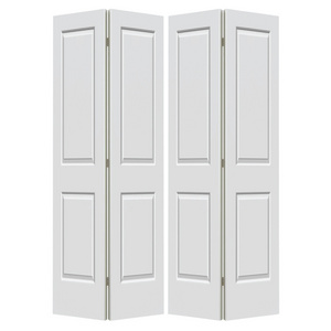 China Supplier 2 Panel Interior Cheap Closet Doors Bifold Door With Folding door hardware