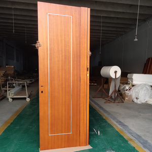 2023 New Design Material Popular Solid Wood Doors Interior Doors with Aluminium Strips inlay