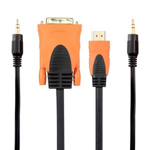 Good price HDMI / DVI  / RCA / 3.5mm / VGA / USB Type A Multi port cable for Computer