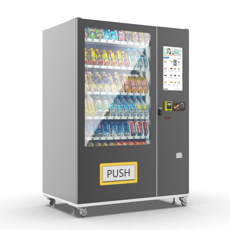 2024 Hot Sale Orange Juice Vending Machine Frozen Yogurt Machine Custom Snack Vending Machines For Germany