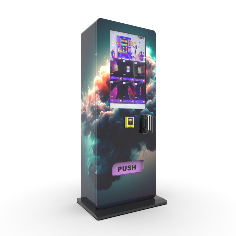 Wall Mounted Cheap Vending machine Retail Items Vending machine with Customized Client and management system