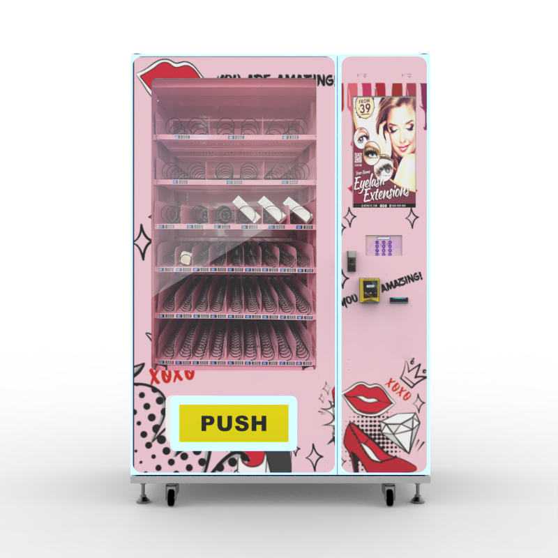 Large Screen vending Machine Eye Hair And Lashes Medical Kit Vending Machine For Retail Items