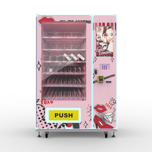 German Fashion Shirts For Girls Nail and hair beauty makeup Vending Machine with Nayax card reader and Smart system