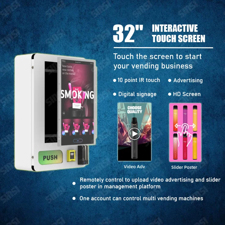 Adult Products Pencil Pen Face Recognition Payment Qr Code Pay Sanitary Pad Vending Machine