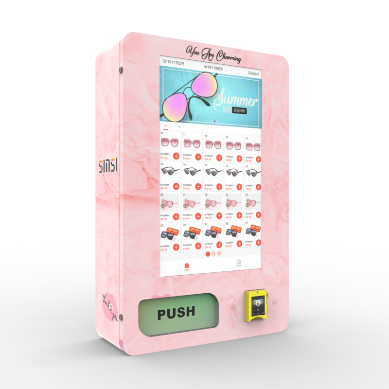 Adult Products Pencil Pen Face Recognition Payment Qr Code Pay Sanitary Pad Vending Machine