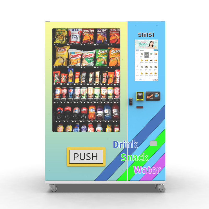 Electronics Cold Drink Snacks Small Machines Convenience Store Vending Machine For Foods And Drinks