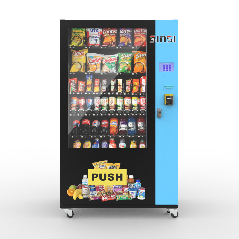 2024 New Cotton Candy Vending Machine Customizable Protein Shake Vending Machine Snack Vending Machine For Sale