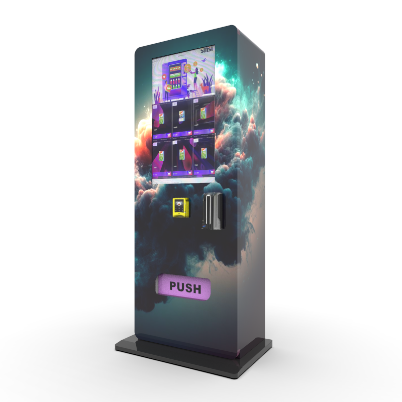 Legal Product Vending Machine customize purchase flow and payment system vending machine for wine