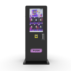 Professional Manufacturers Small Vending Machine with 32 inch touch screen and card reader age verification