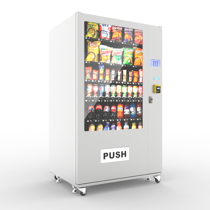 2024 New Cotton Candy Vending Machine Customizable Protein Shake Vending Machine Snack Vending Machine For Sale