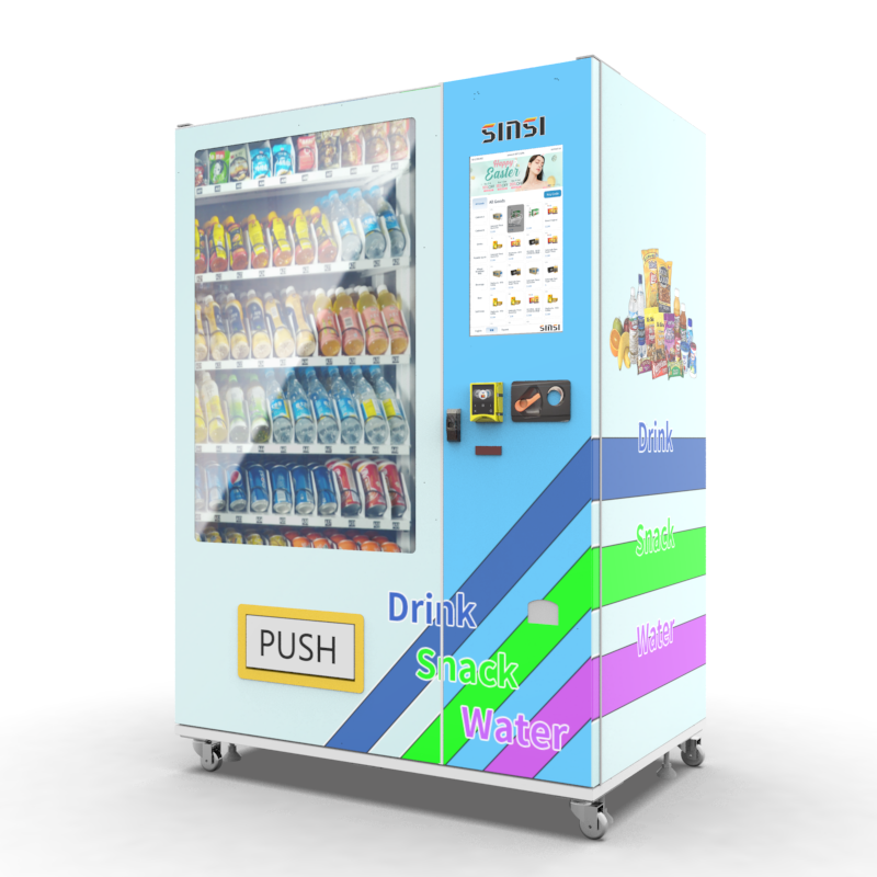 Electronics Cold Drink Snacks Small Machines Convenience Store Vending Machine For Foods And Drinks