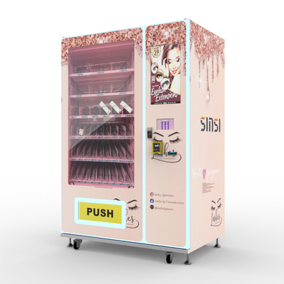 Large Screen vending Machine Eye Hair And Lashes Medical Kit Vending Machine For Retail Items