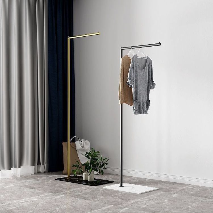 Floor Modern Minimalist Clothes Hat Cheap Stand Coat Display Rack Easy For Bedroom