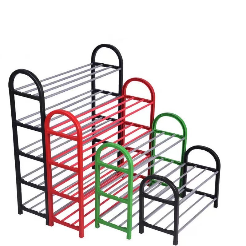 High Quality Shoe Shelf Organizer Easy Assemble No Tool Required 4 Layer Space Saving Shoe Storage Rack