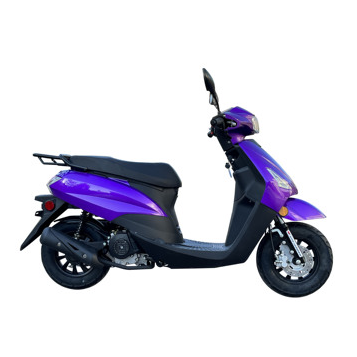 New style high speed 50cc gas motorcycle scooter off road adult 2 seat gas scooter with pedals