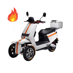 Sinski 80KM Long Range Electric Moped Tricycle 1500w Electric Scooter