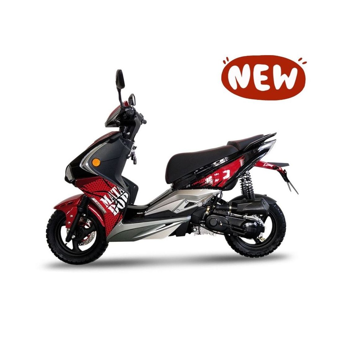 Sinski Professional Manufacturer 50cc Mini Motorcycle Gas Moped High Speed Scooter