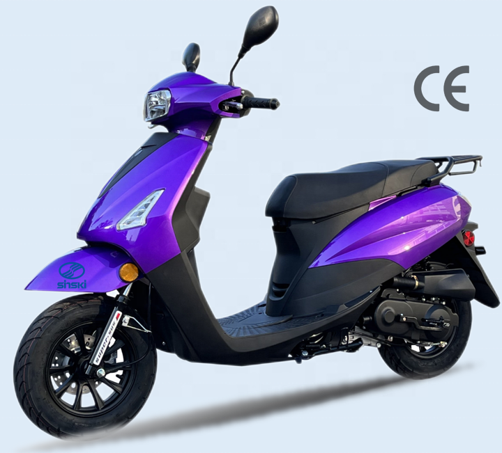 2023 Made in china Gasoline Scooter 50cc 2 Stroke China Gas Motorcycle with EEC DOT certificate engine motorcycle