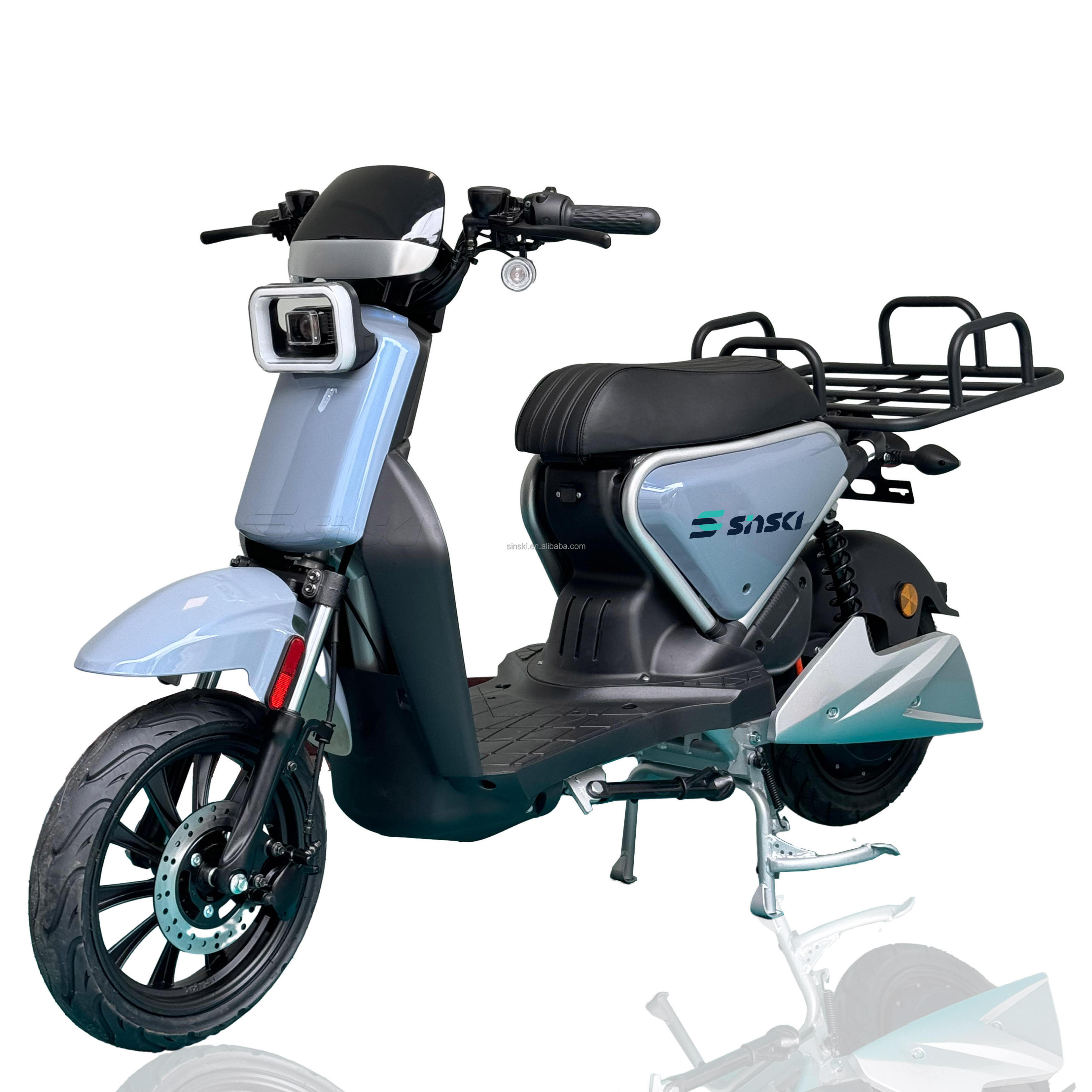 Customize CKD SKD  2000W 50km/h max speed 60v 72v lead acid battery  2 wheel electric adult moped Cargo electric scooter