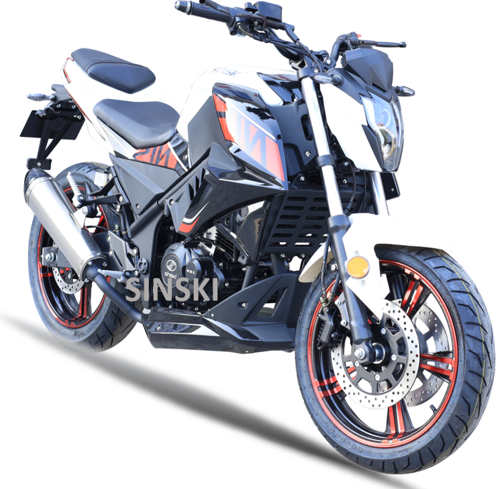 SINSKI Customize Powerful Engine High Speed 135km/h Two Cylinder Air Water Cooling Racing Sportbikes 400cc Motor gas Motorcycles