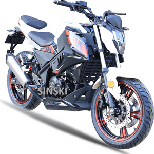 SINSKI Customize Powerful Engine High Speed 135km/h Two Cylinder Air Water Cooling Racing Sportbikes 400cc Motor gas Motorcycles