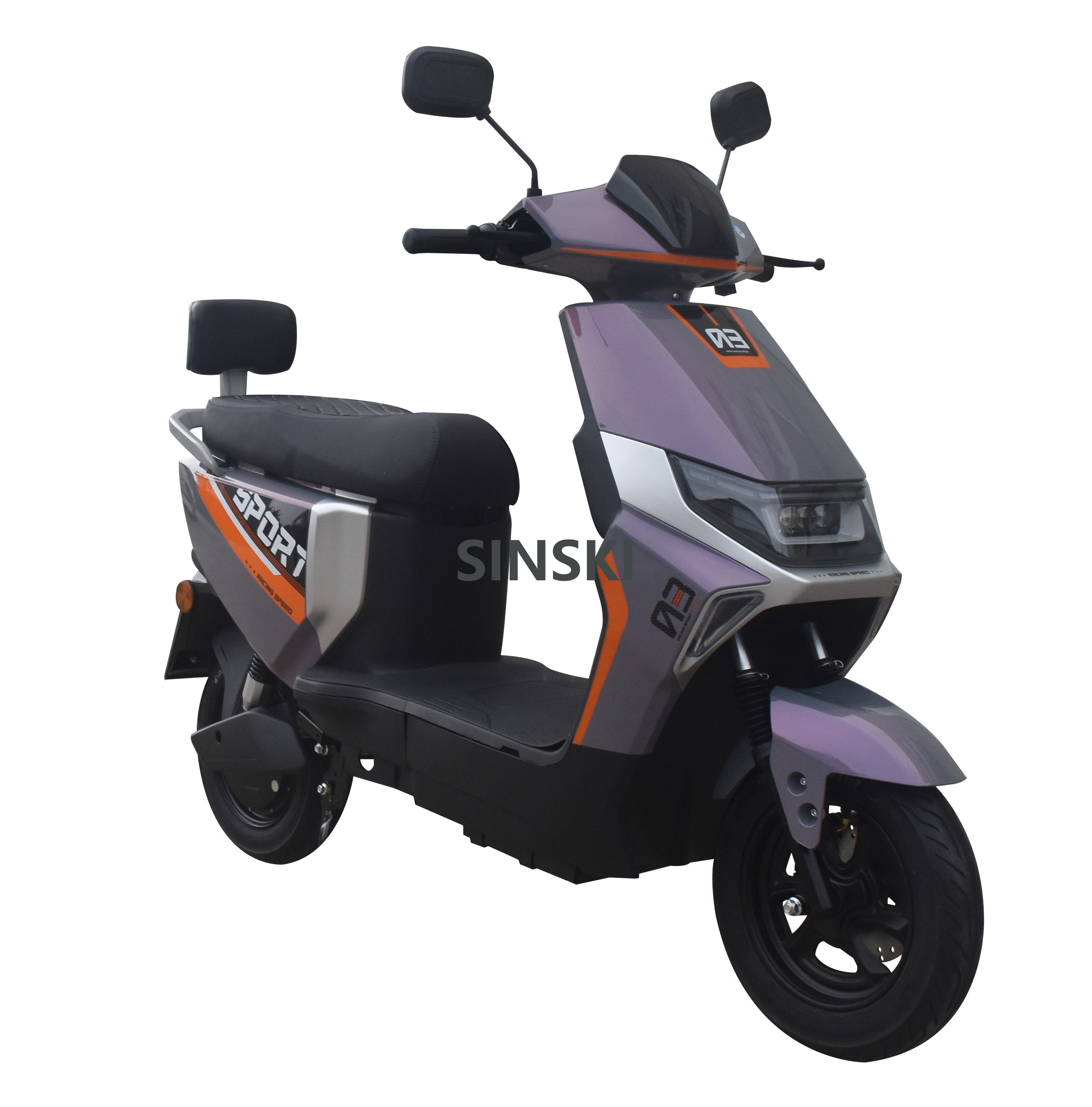 China Jiangsu Sinski 2024  new arrival  best new quality electric moped  60v 72v electric scooter for 80KM long distance