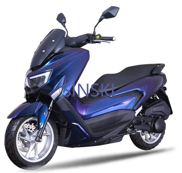 Hot Selling Long Range gas moped scooter new Model 4 Stroke 200cc motor scooter Gasoline Moped 50cc