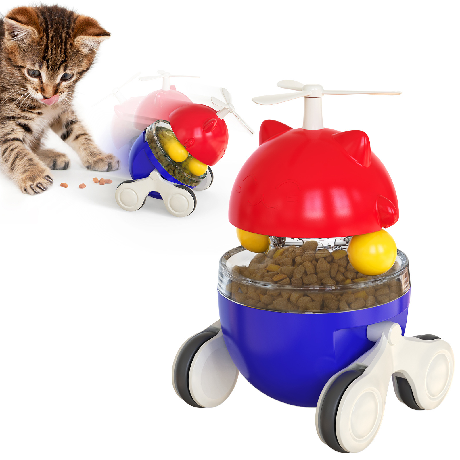 SinSky 2022 New Arrivals Amazon Top Sale Fun Levels Of Interactive Play Pet Toys Pet Rubber Toys Cat Tracks Cats Toy