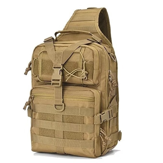 SinSky High Quality Manufacturer Tactical Backpack Water Proof Oxford Cloth Tactical chest Bag Camouflage Tactical Bag