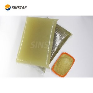 Wholesale price moderate speed bookbinding glue hot melt adhesive fast drying speed animal glue jelly glue for rigid box