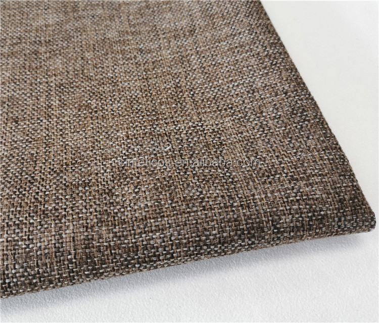 #9620, High Quality Classic Linen-look Textile Fabric Upholstery 100% Polyester For Sofa and Shoes(Telas Para Sofa y Zapatos)