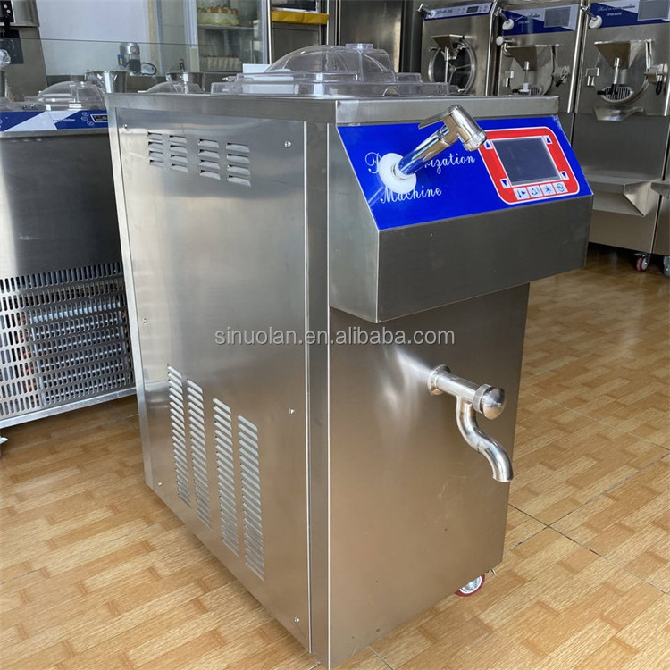 30L Small Pasteurizer Machines Of Milk Gelato Pasteurisateur Batch Freezer Yogurt Mini Ice Cream Pasteurization Machine Price