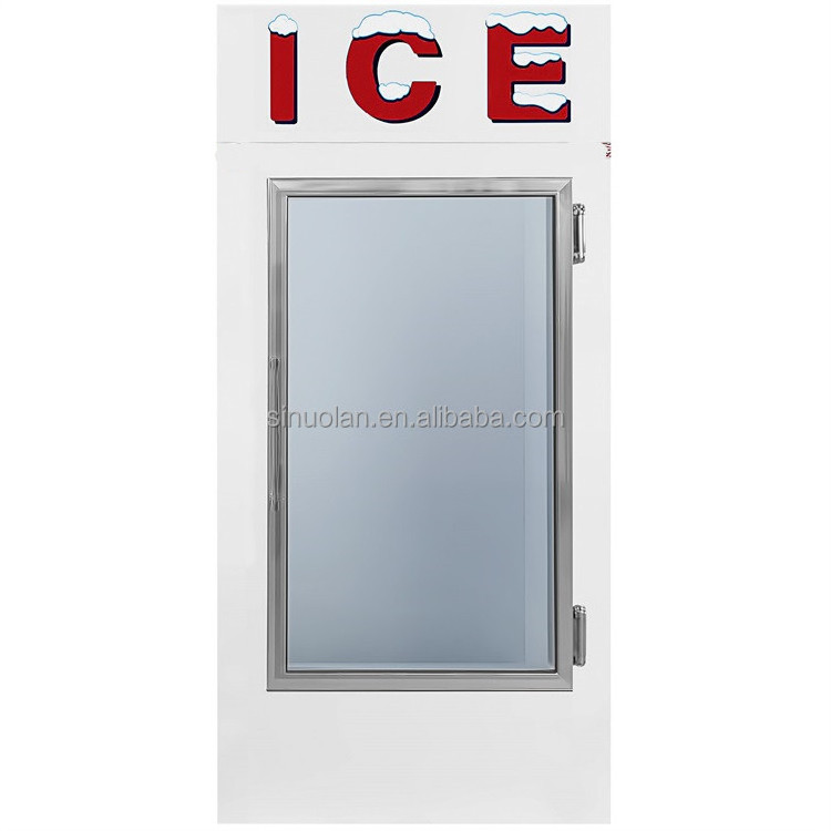 Indoor / Outdoor Fridge Freezer Ice Storage Freezer Ice Cube Bagged Deep Freezer For Sale