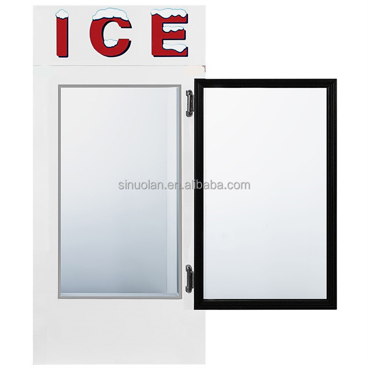 Indoor / Outdoor Fridge Freezer Ice Storage Freezer Ice Cube Bagged Deep Freezer For Sale