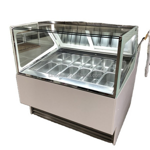 counter top small ice cream display freezer table top mini freeze