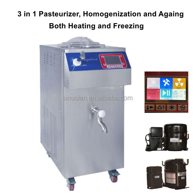 Hot Sale Small Cream Juices Homogenizer Pasteurizer Ice Cream Milk Machine Multifunctional Homogenizer For Milk