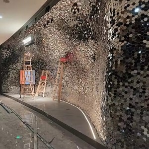 Customized Room Screen Dividers Laser Cut Metal Screen Hotel Lobby Decorative Partition Wall