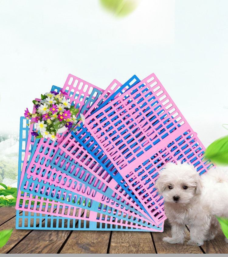 Colorful Plastic Dog Cage Tray