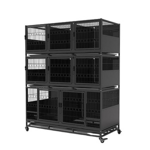 Chinese Supplier Hot Sale Stainless Steel Pet-Showing Dog Cat Cage for Veterinary