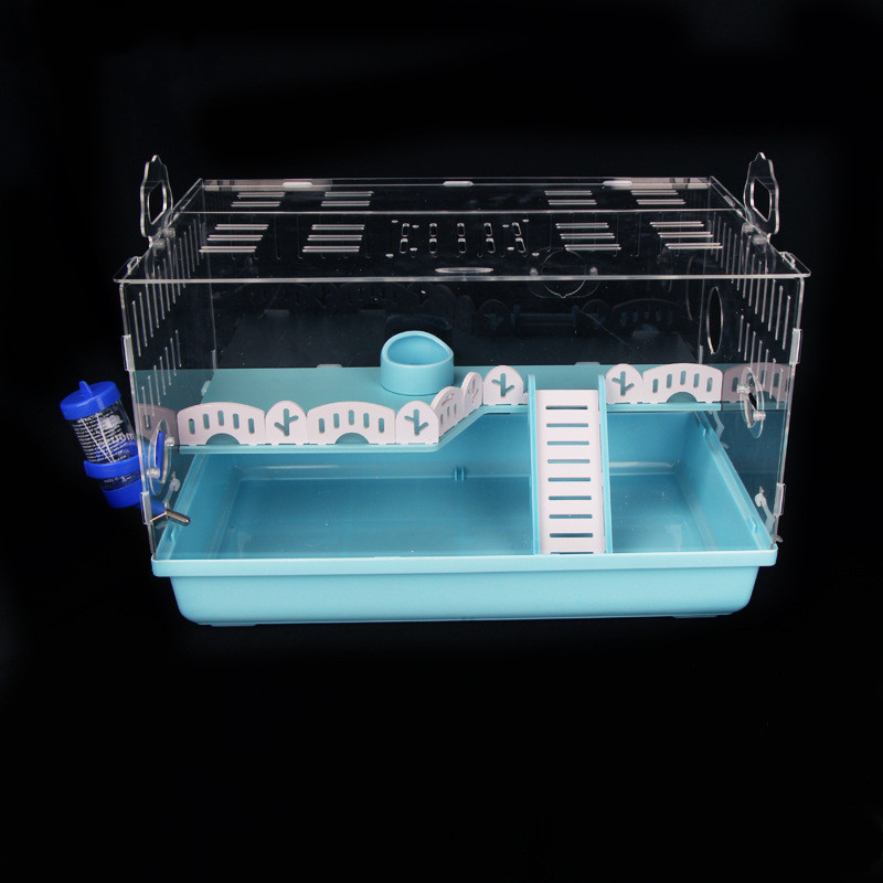 Customized Acrylic Pet Cage, Carrier and House for Hamster, Squirrel and Small Animals Use