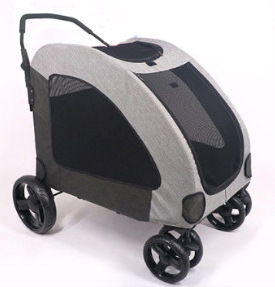 Pet Bicycle Trailer, Multi-Function Cart, Foldable, Small Size with Tow Bar for Cats and Dogs