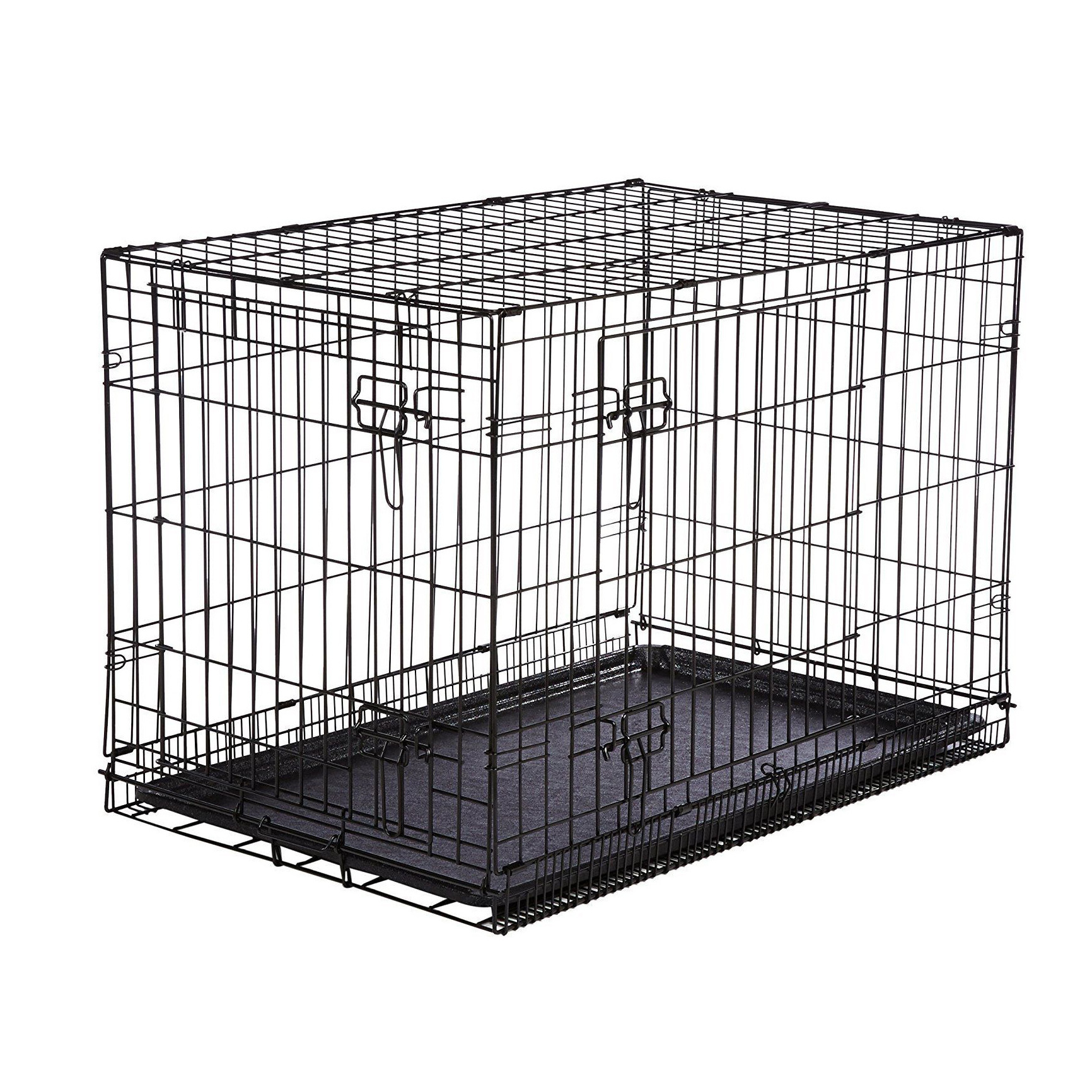 Foldable Metal Mesh Folding Pet Cage for Dog Crate